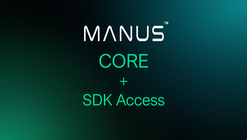 Manus Core Plus SDK Software License - Channel XR